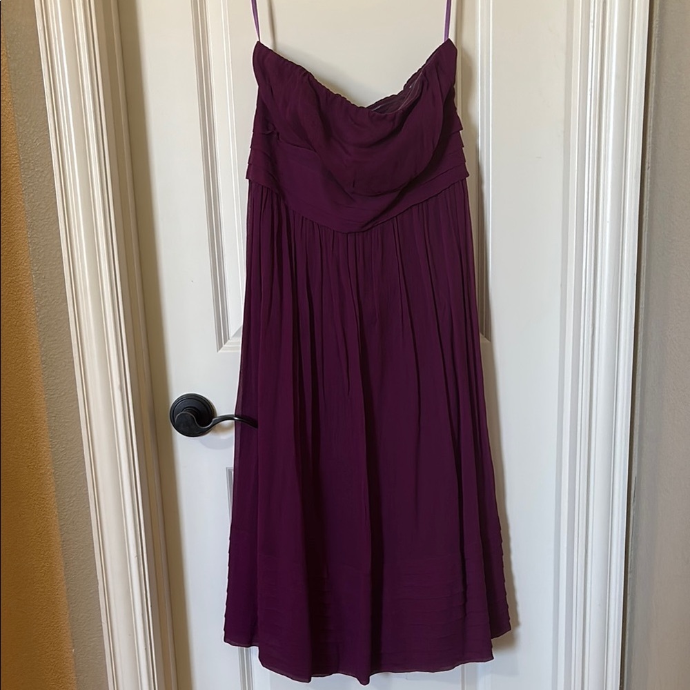 Elegant Purple Women's Dress